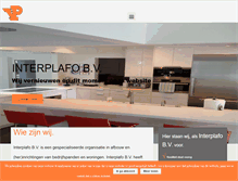 Tablet Screenshot of interplafo.nl
